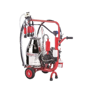 MAQUINA DE ORDEÑO CON 1 CUBETA DE 30 LTS INOX
