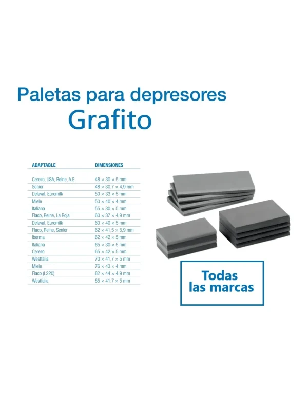 PALETAS DE GRAFITO